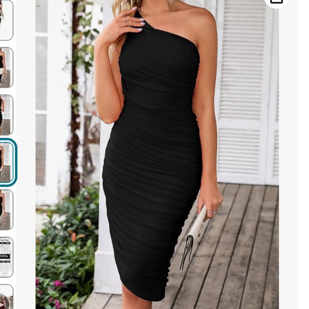 NWT Ruched Bodycon Dress